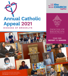 Annual Catholic Appeal annual report cover English