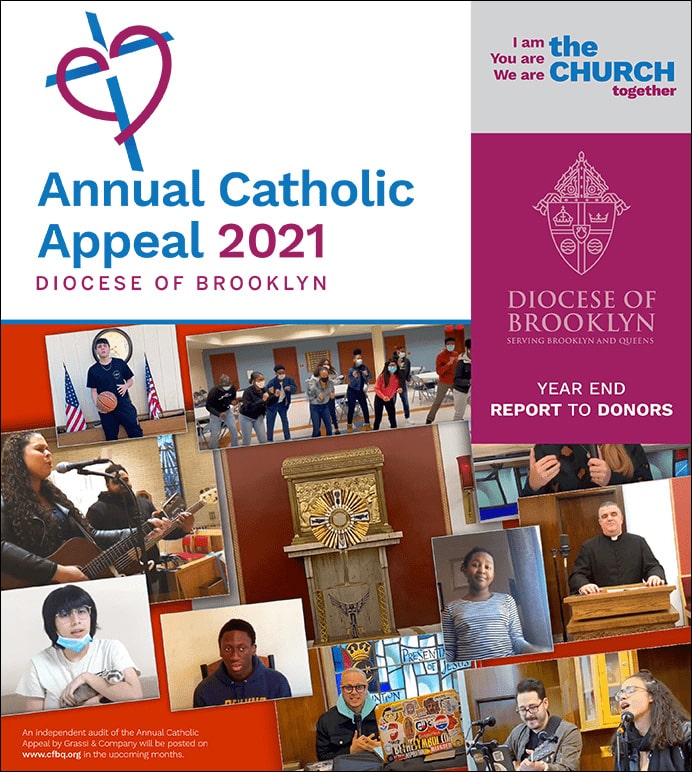Annual Catholic Appeal year-end report English
